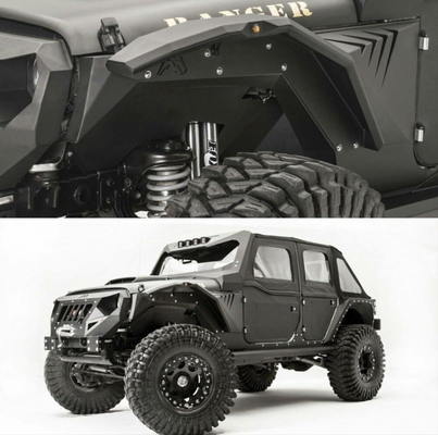 JEEP WRANGLER JK 2007-2017 IÇIN UYUMLU ARMOR CAMURLUK KABARTMA SETI (DODIK) (SAC)